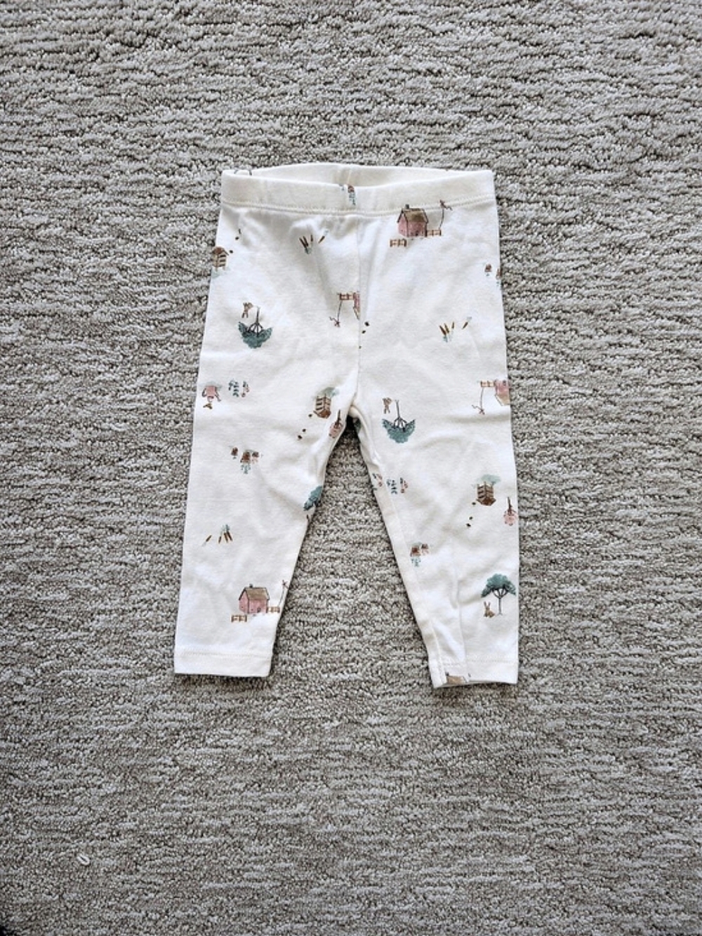 Carter's Printed Baby Leggings 100% Cotton 6M